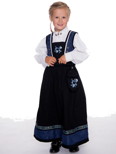 Salto Festdrakt Pike Kristin Blå 152