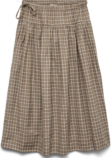 Vero Moda Awtamira Mw 7/8 Skirt Brown XL