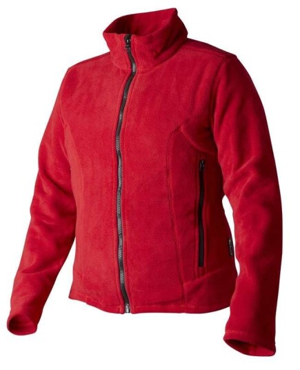 Top Swede Fleecejakke 1642 Dame Rød 2XL