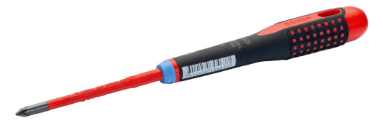 Bahco Ergo Slim Line PZ1 Isolert Skrutrekker 80mm 1000V