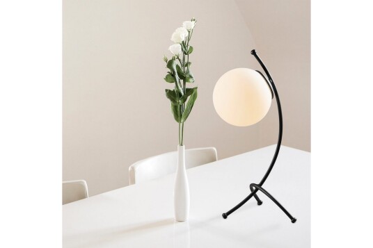 Bordlampe Melra Svart / Hvit Svart / Hvit