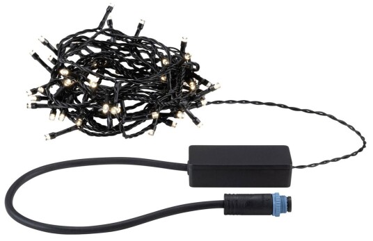Plug & Shine Yuna lyslenke 3000 Kelvin 7,4 meter IP44 1,3 Watt - Svart