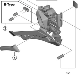 Shimano Fd-R8000 Inner Skid Plate