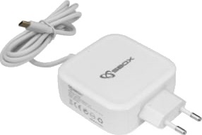 Sbox Adapter Usb-C 65W Hvit Tc-65W