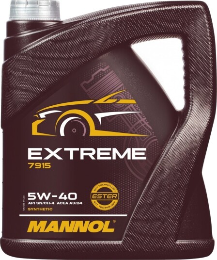 Motorolje MANNOL EXTREME 5W40 4L Motorolje MANNOL EXTREME 5W40 4L