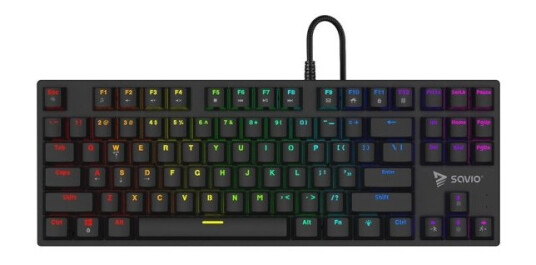 Savio Tastatur Savio Tempest X2 Rgb Mekanisk Tastatur Outemu Red