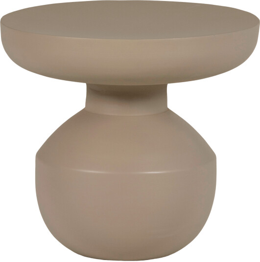 Sidebord Bova 45 cm rundt - Brun