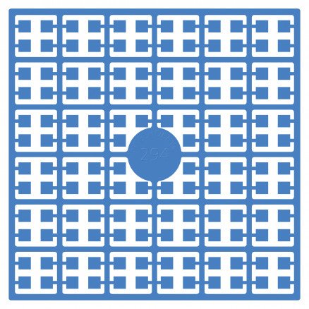 Pixelhobby Midi perler 294 Mørk Delftblå 2x2mm 140 piksler