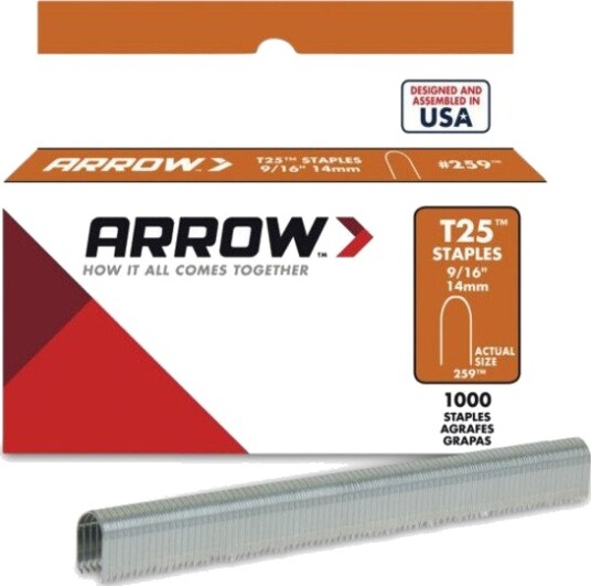 Arrow Kabelstift T25 9/16 14mm Stål