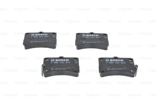 Bremseklosser BOSCH 0 986 424 643 Bremseklosser BOSCH 0 986 424 643