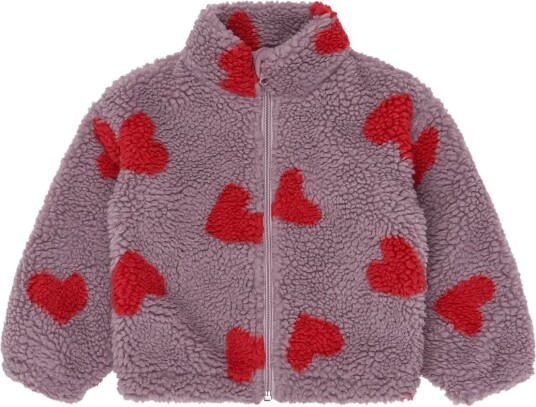 The New Tnstuna Os Teddy Jacket Purple 80