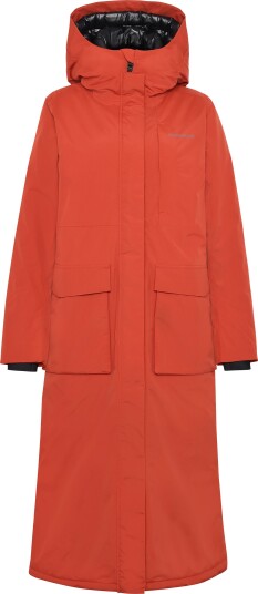 Didriksons Women's Leya Parka Long 4 Rust 46 Didriksons Women's Leya Parka Long 4 Rust 46