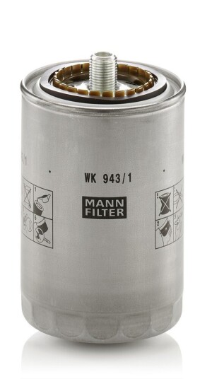 Drivstoffilter MANN FILTER WK 943/1