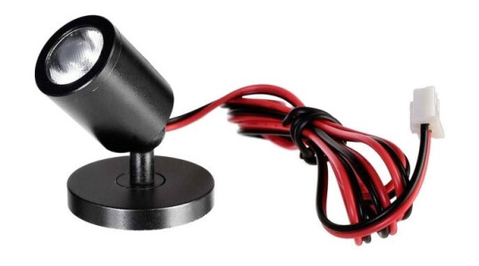 Deko Light Herculis Magnetic 688027 Spejlbelysning 1 W Eek: G A - G Neutralhvid Sort