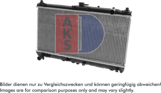 AKS DASIS 111290N Radiator, motorkjøling
