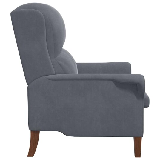 Mørk Grå Lenestol Mørk grå Stoff med treben Standard Ergonomisk Mørk Grå Lenestol Mørk grå Stoff med treben Standard Ergonomisk