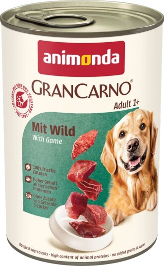 Animonda GranCarno Original Våtfôr Vilt 12x400g