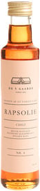 DE 5 GAARDE Dansk kaldpresset rapsolje chilismak 250 ml. DE 5 GAARDE Dansk kaldpresset rapsolje chilismak 250 ml.