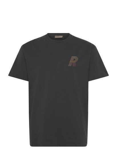 Revolution Printed T Shirt   Black   L