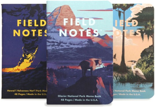 Field Notes National Parks Memo Series F 3-Pakk