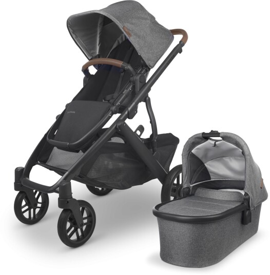 UPPAbaby VISTA V2 Duovogn inkl. BeSafe iZi Go Modular X2 &  Base Greyson Black