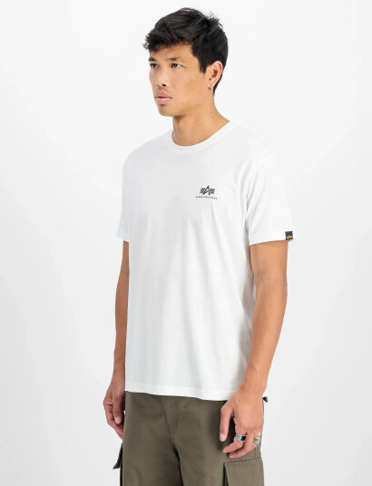 Alpha Industries Basic T-Shirt Sl 2 Pack - White - XL