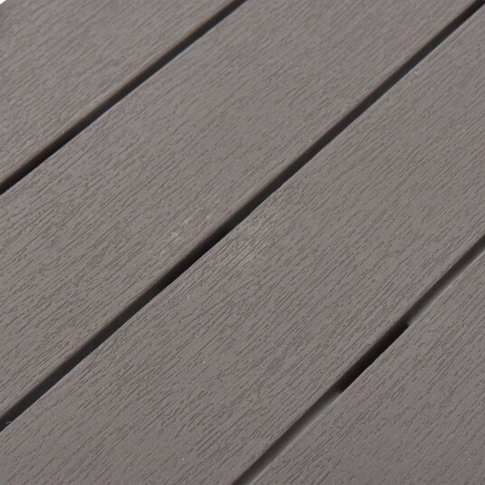 vidaXL Hagebenker 2 stk mocca plast vidaXL Hagebenker 2 stk mocca plast