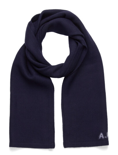 A.P.C. Scarf William Navy ONE SIZE A.P.C. Scarf William Navy ONE SIZE