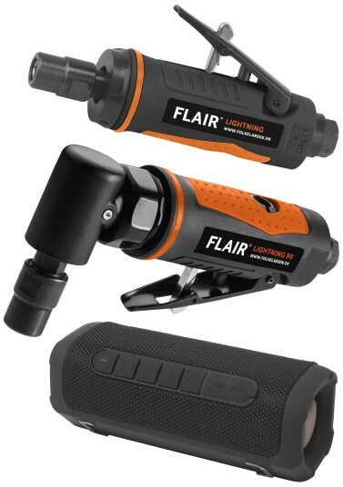 Flair Sampak: Lightning Ligeslibere 2stk+Høyttaler