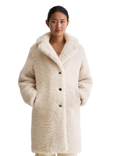 Marc O"Polo Woven Coats Cream 44 Marc O"Polo Woven Coats Cream 44