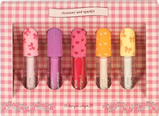 Konges Sløjd Lipgloss - 5-Pack - Shimmer And Sparkle
