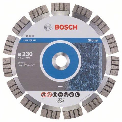 Bosch Best for Stone 230mm Diamantskjæreplate til Fibersement