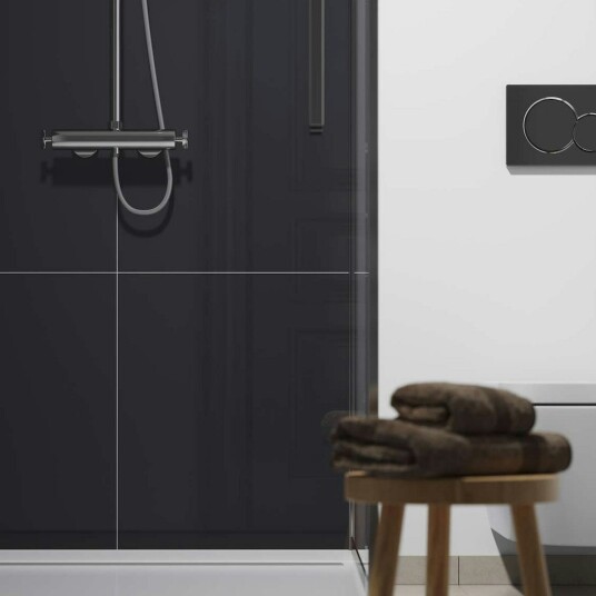 Baderomspanel Fibo 2024 6060 S Black