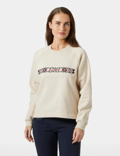 Helly Hansen W Bliss Sweatshirt - Cream - L