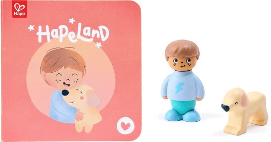 Hape Hape The Dog"s New Friend - MULTI - One Size