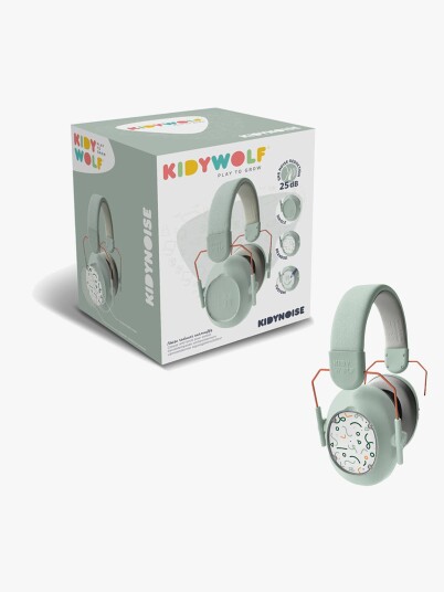 Kidywolf KIDYNOISE Øreklokker Grønn