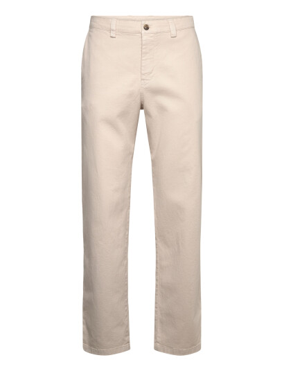 J. Lindeberg Devyn Straight Cotton Pants Beige 34 x 32