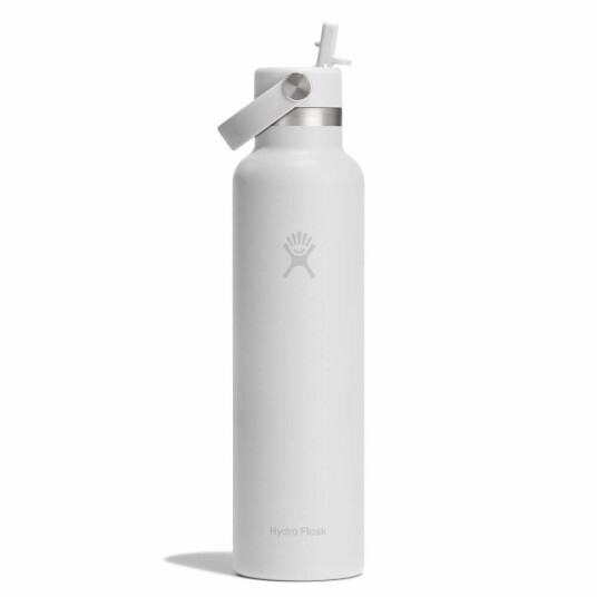 Hydro Flask 621ml Standard Flex Straw Cap White 0.621 L