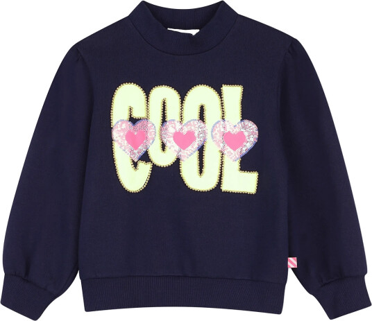 Billieblush Sweatshirt Navy 110