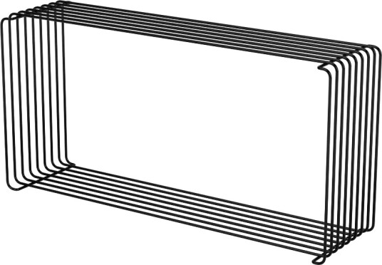 Montana Panton Wire Extended hylle grunn 35 x 70 cm Black