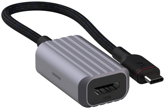Unysink USB-C til HDMI adapter 10378 grå