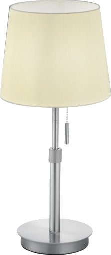 Trio Lighting Lyon bordlampe stål Trio Lighting Lyon bordlampe stål