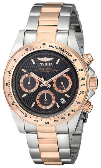 Invicta Herreklokke 6932 Speedway Grå/Rose gulltonet stål Ø40 mm Invicta Herreklokke 6932 Speedway Grå/Rose gulltonet stål Ø40 mm