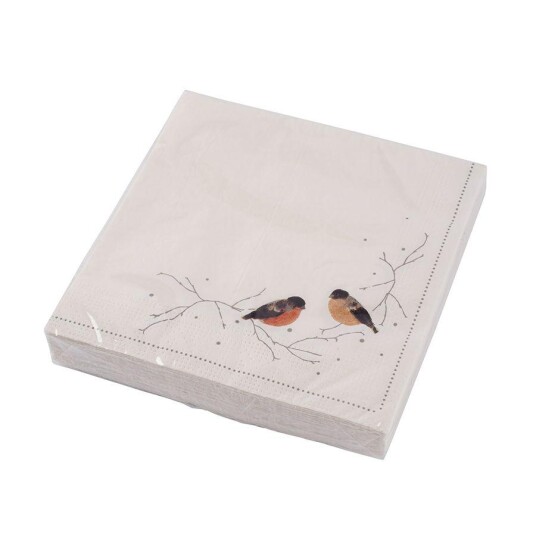 Hadeland Glassverk Dompap: Maxi Servietter 33x33cm