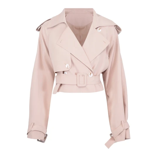Clermonte Dame Jakker Beige 2XS,