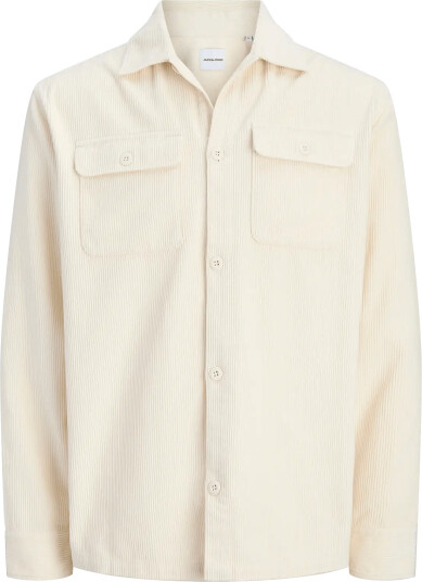 Jack & Jones Jjeregent Cord Overshirt Ls Sn Cream M