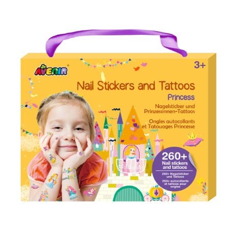 Avenir Naklejki na paznokcie i tatuaze - Ksiezniczki