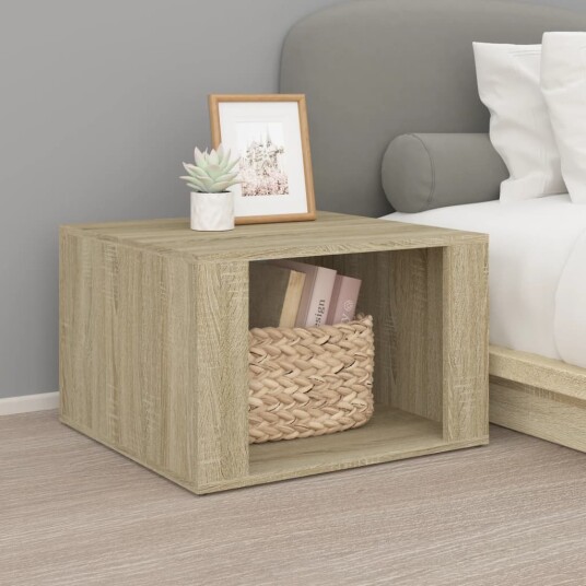  Nattbord sonoma eik 57x55x36 cm konstruert tre 8720845667207