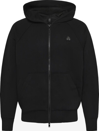 Moose Knuckles Yul Zip Up Hoodie BLACK M Moose Knuckles Yul Zip Up Hoodie BLACK M