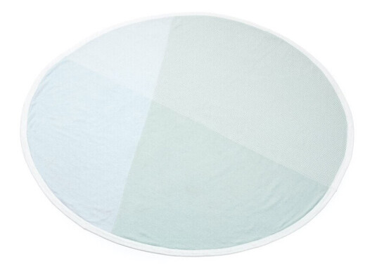 Stokke® pledd i bomullsstrikk mint